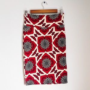 LulaRoe Patterned Pencil Skirt